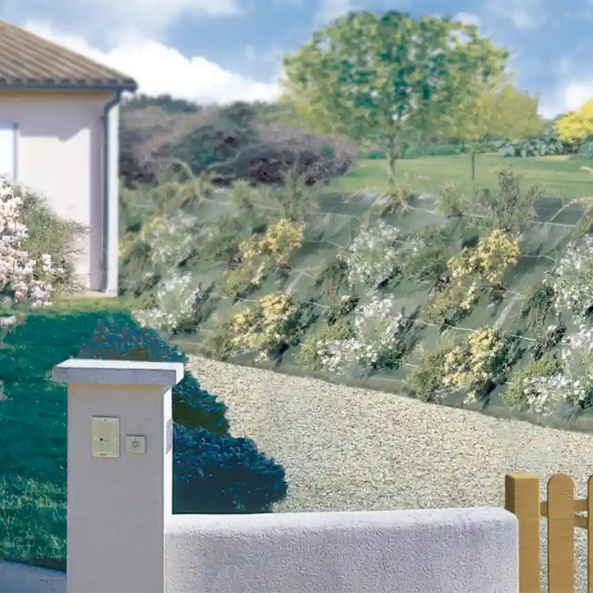 AGROSOL Tela de acolchamiento especial paisajes 1,25 x 10 m 2 Antihierbas agrosol catral garden