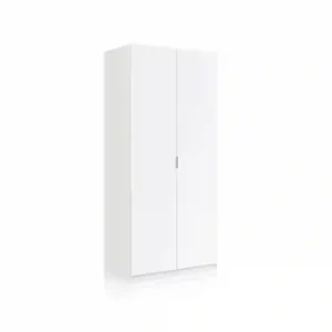 Armario Astra 2 puertas 180x81x52 cm blanco 003