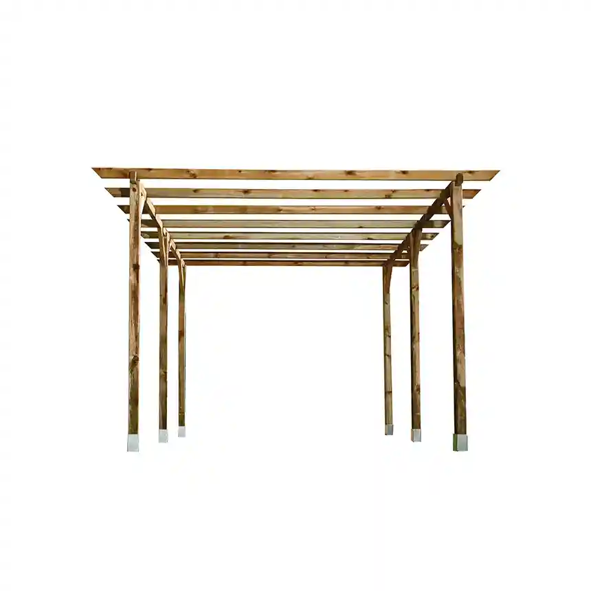 Pérgola de Madera Bemus 400 x 360 cm 2 Bemus pergola nortene