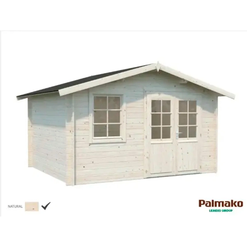 Caseta para Jardín de Madera Klara 10.4 mts2 5 Caseta de jardín Klara 10,4m2 natural