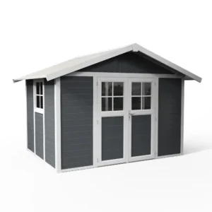 Caseta de jardín deco 7,5 gris oscura grossfilex