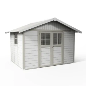 Caseta de jardín deco 7,5 gris verde grossfilex