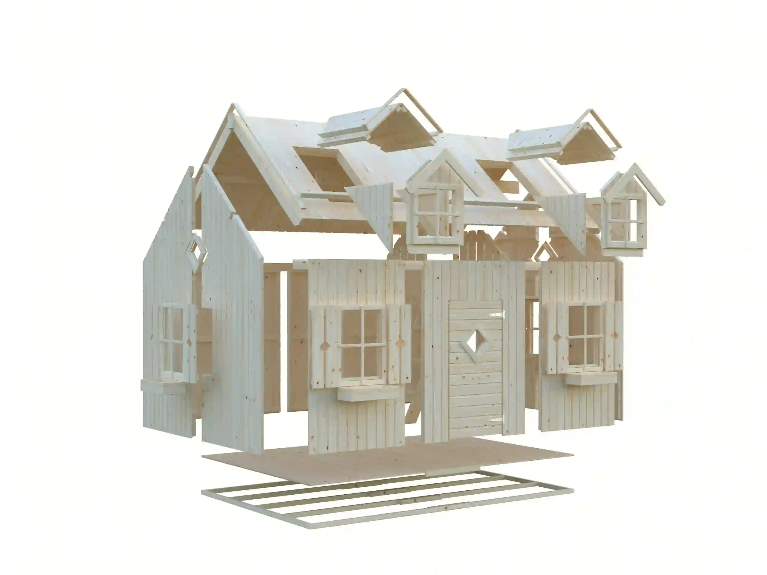 Casita de Madera Infantil Marie 5.4 mts2 8 Caseta de madera infantil Marie Palmako 002