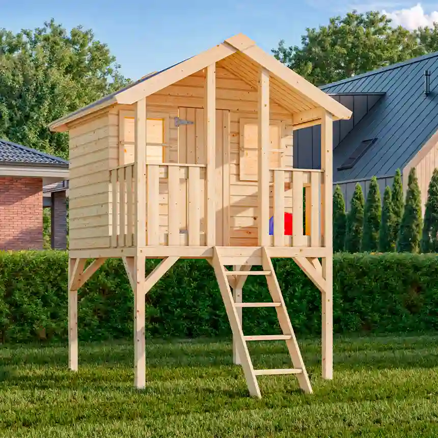 Casita de Madera Infantil Toby 2.1 mts2 1 Caseta de madera infantil Tovy Palmako