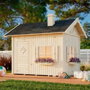 Caseta madera infantil Grete Palmako