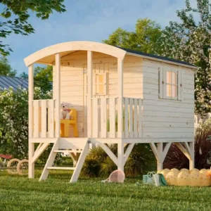 Caseta madera infantil Huck Palmako