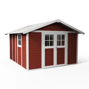 Caseta pvc deco 11 rojo ladrillo grossfillex