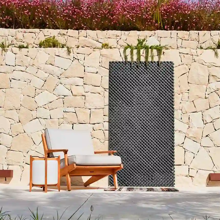 Celosía LOP 1×2 mt Color Antracita 1 Celosia LOP antracita 860x860