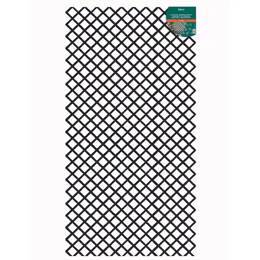 Pack 6 Celosías PVC 48mm 1x2mt Antracita 4 Celosia PVC 48mm antracita Catral garden