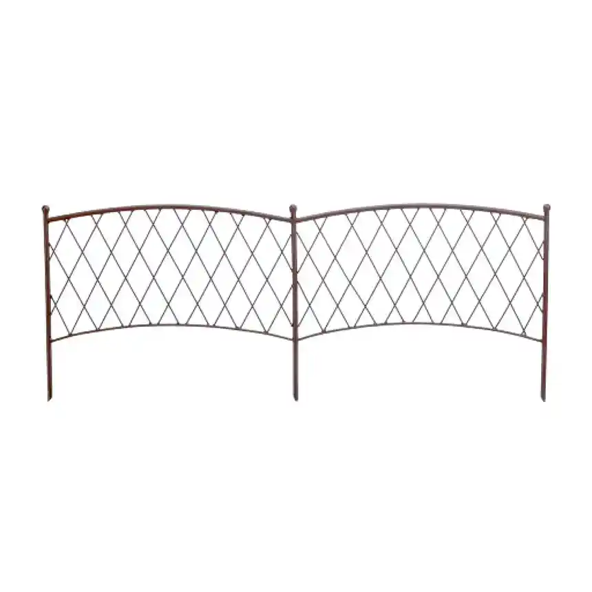 Bordura de Metal Clásica 0,4 x 1 m 2 Classic metal border Nortene