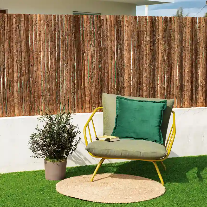 Corteza de pino - CORSAFENCE 2 x 3 m 2 Corteza de pino Corsafence Nortene