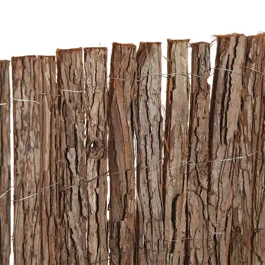 Corteza de pino - CORSAFENCE 2 x 3 m 3 Corteza de pino Corsafence detalle