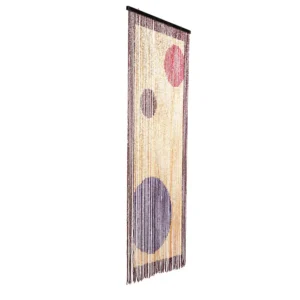 Cortina de madera planets