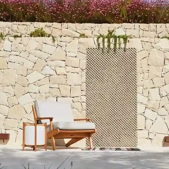 Celosía LOP 1×2 mt Color Marfil 2 Decory Lop Marfíl
