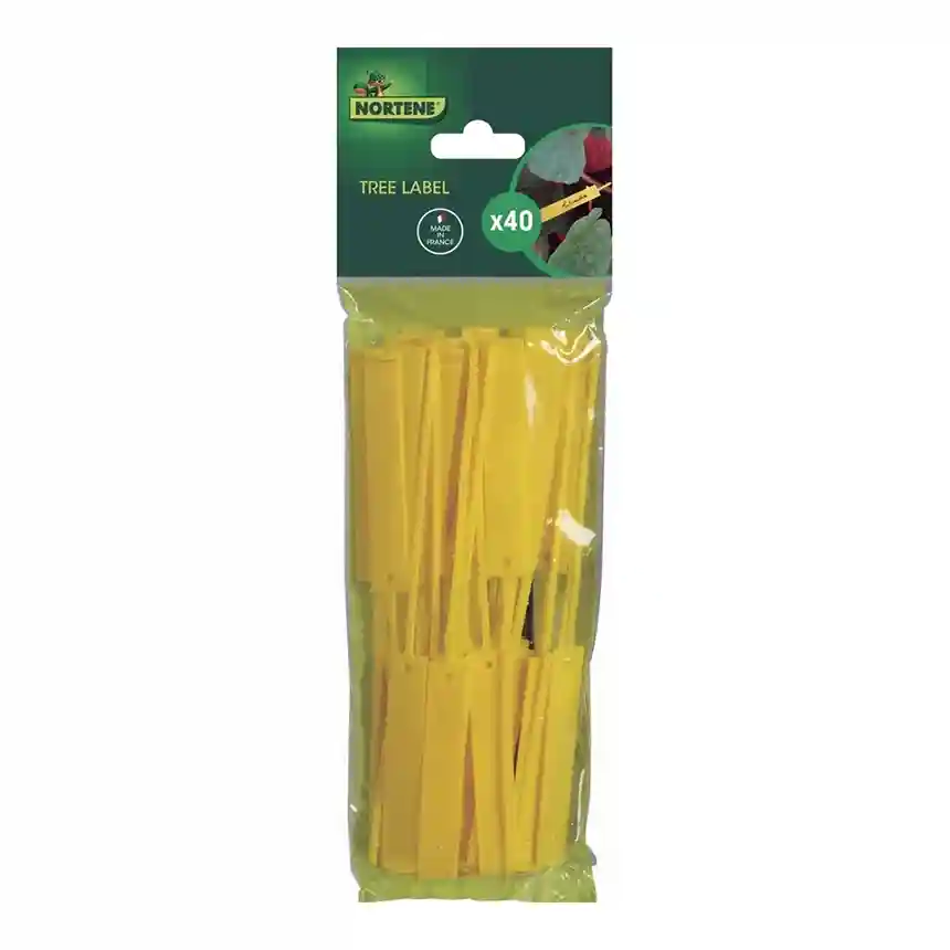 Etiquetas plasticas Tree label Nortene 40 uds 2 Etiqueta tree label Nortene 001