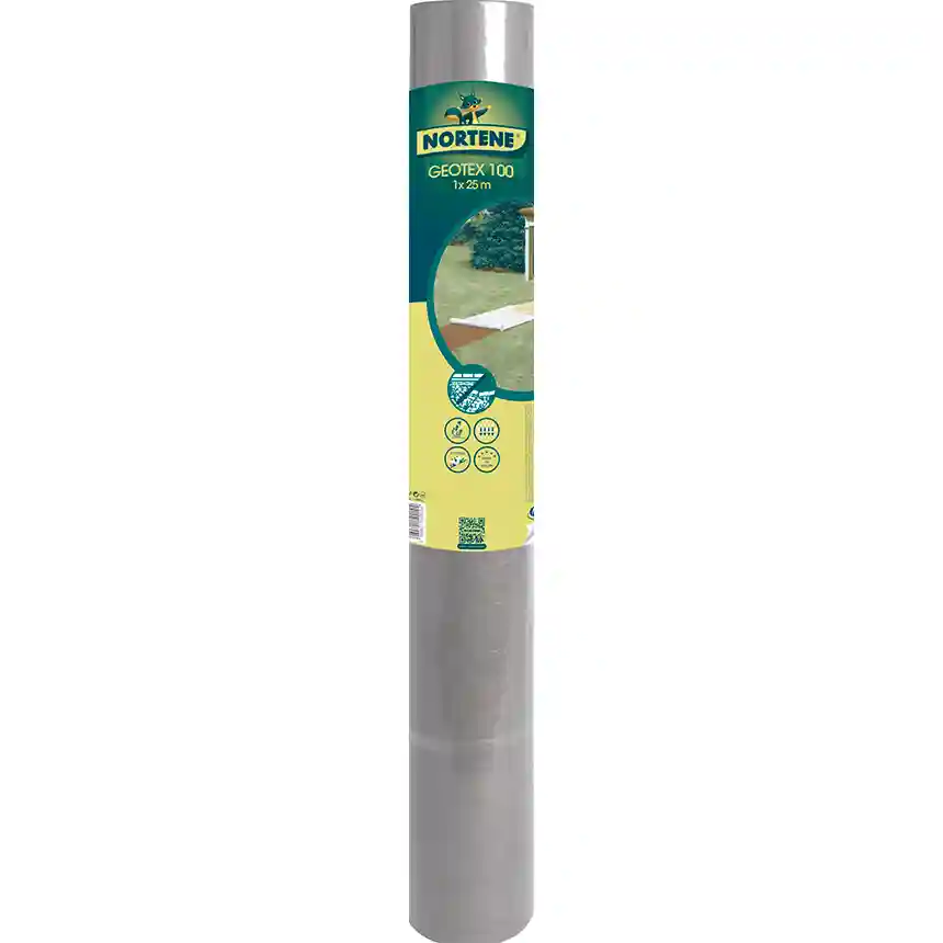 Filtro drenaje Geotex 1x25 m gris 2 Fieltro geotex 1x25m 003