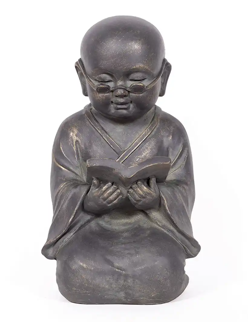 FIGURA BUDDHA KYO 26x25x44cm 2 Figura buddha Kyo imagen grande
