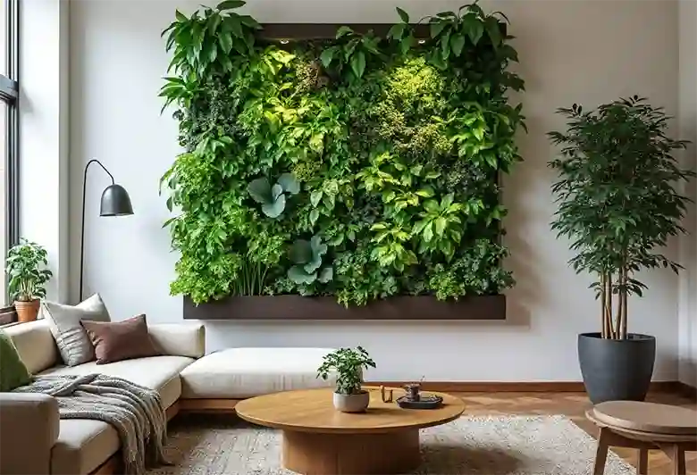 Jardines verticales de interior