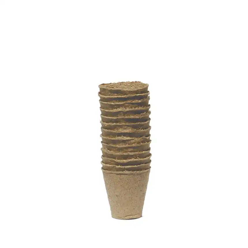 Maceta Compostable Growing Pot ø 6 cm 2 Maceta Compostable growing pots 6 cm Nortene