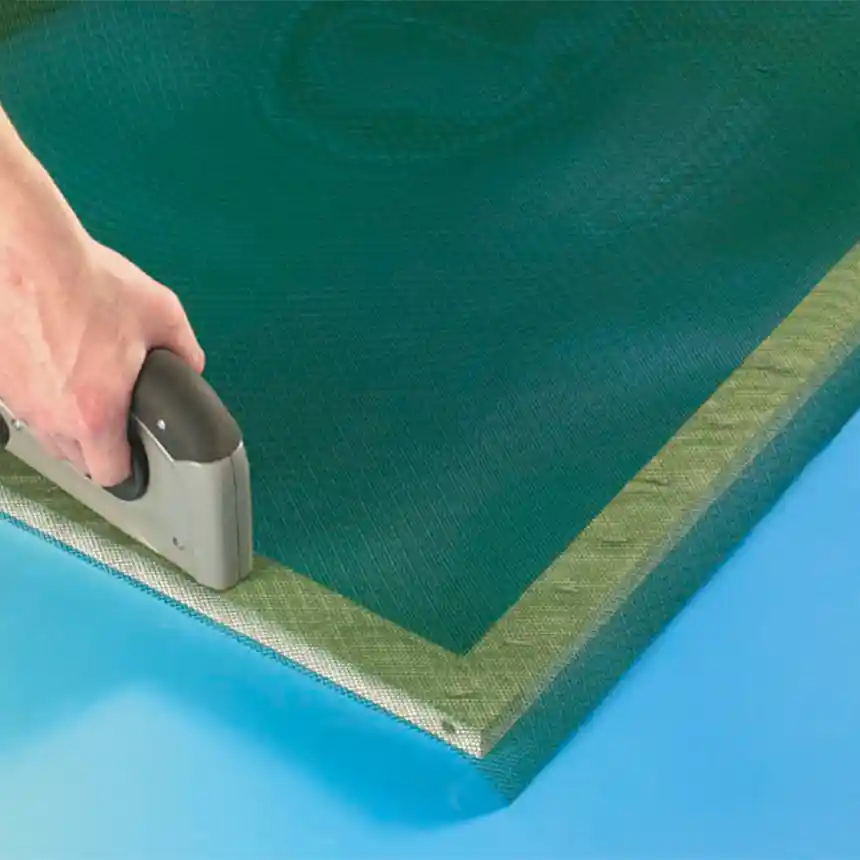 Malla Mosquitera Mosquiplast Verde 3 Malla mosquitera Mosquiplast verde Nortene detalle
