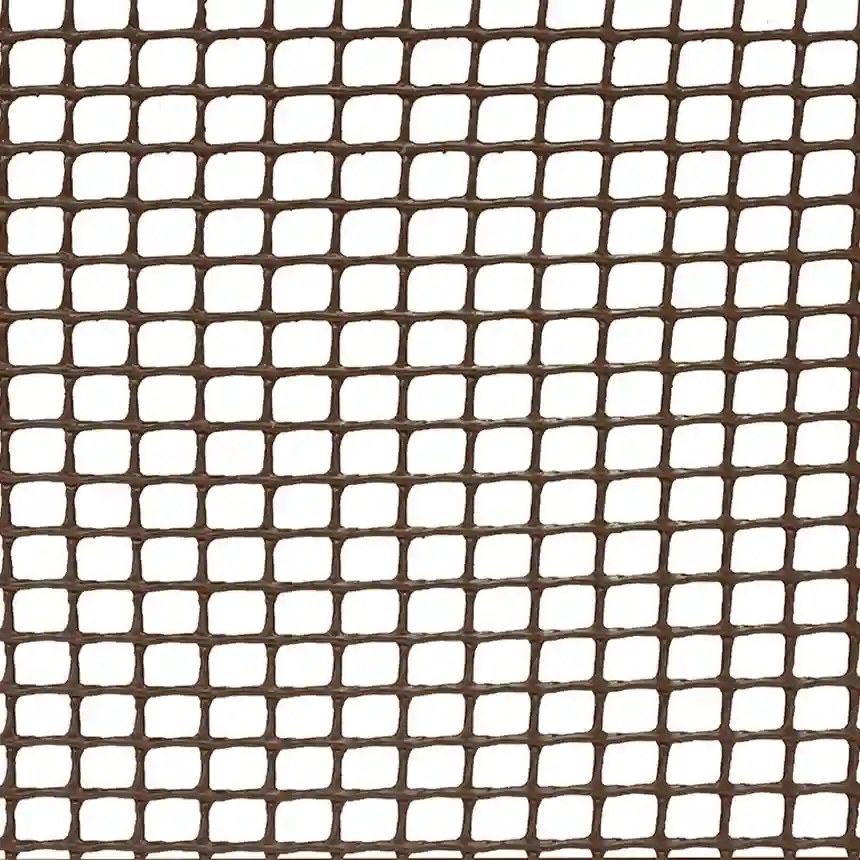 Cuadranet Premium Extra 10 mm 1x25m Marrón 1 Malla plastica cuadranet marrón