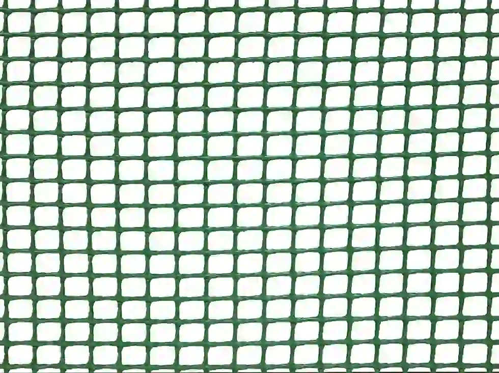 Malla Plástica Verde Cuadranet Premium 1×25 mt 5mm 3 Mallas Plásticas Cuadranet Premium Verde