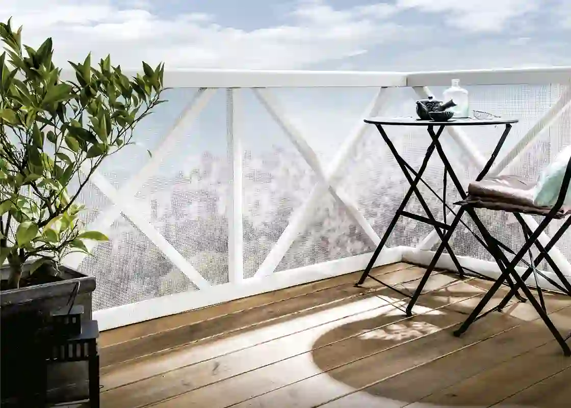 Malla Plástica Blanca Cuadranet 1×5 mt 20mm 1 Mallas plásticas Cuadranet