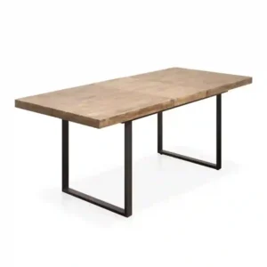 Mesa de comedor extensible Natural 007