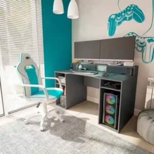 Mesa escritorio Galaxy antracita 002