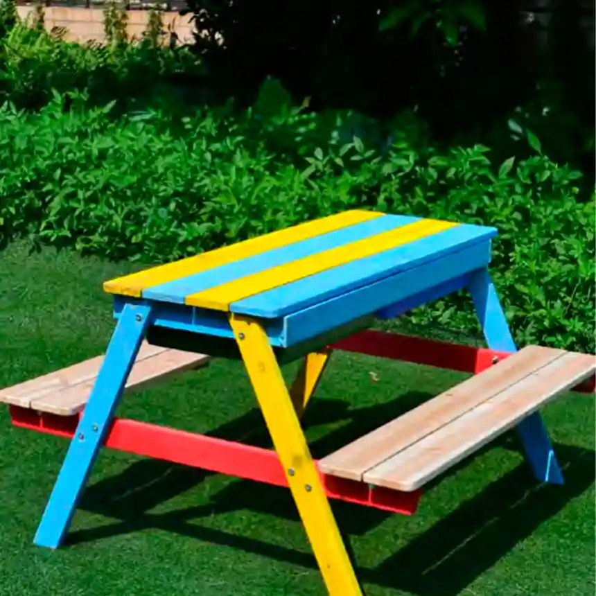 Mesa Picnic Infantil 2 Mesa picnic infantil
