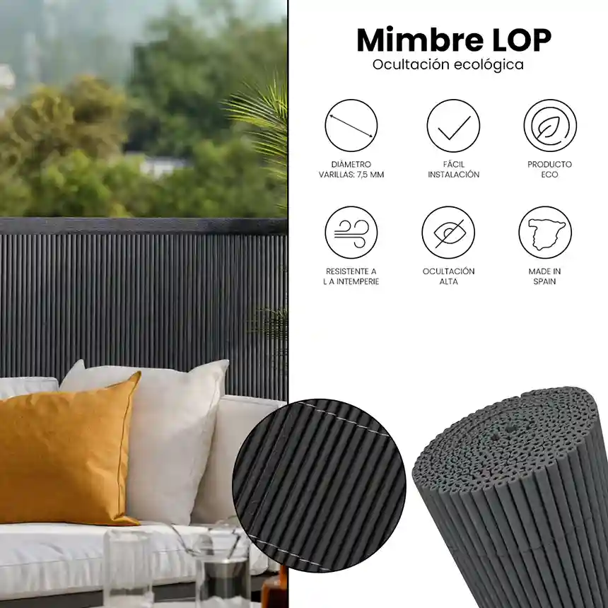 Mimbre lop ecológico antracita 3 Mimbre ecológico lop antracita 008