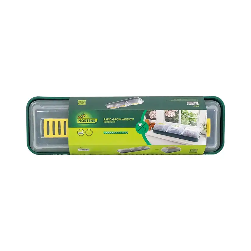 Mini invernadero para semillas Grow Window Pack 3 uds 3 Mini invernadero Rapid Grow window Catral Garden