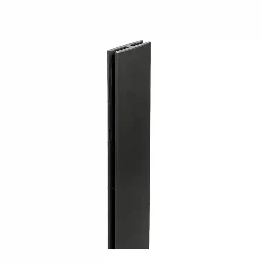 Perfil "h" 97,5 cm antracita 2 PERFIL DE UNIÓN PARA PANELES DECORATIVOS antracita 002
