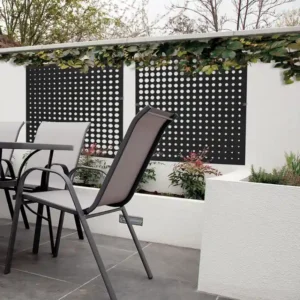 Panel decorativo Moon antracita 001