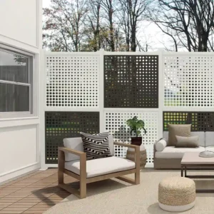 Panel decorativo Moon blanco 001