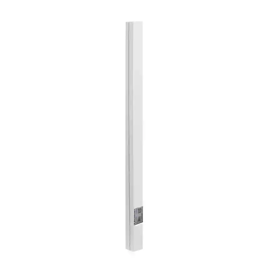 Poste aluminio ALUPOST 1,15 M blanco 2 Paneles alupost blanco Catral Garden
