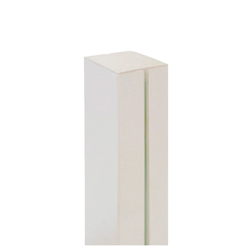 Poste aluminio ALUPOST 1,15 M blanco 1 Paneles alupost blanco nortene