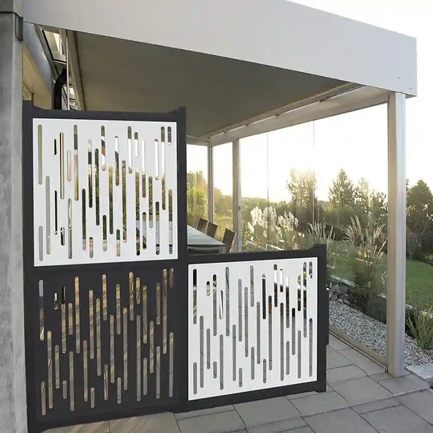 Panel decorativo Nautic 1x1 m antracita 1 Paneles decorativos Nautic 001
