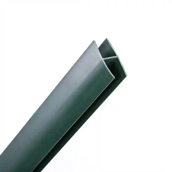 Perfil Unión «H» Celosía PVC Verde 1 Perfil-Union-Celosia-PVC-Verde