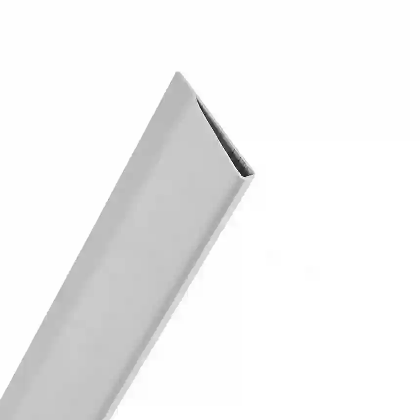 Perfil remate u cañizo pvc 150 cm gris 3 Perfil remate U pvc cañizo gris 001