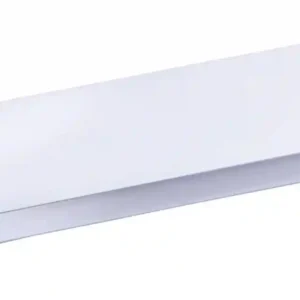 Perfil remate u celosía pvc