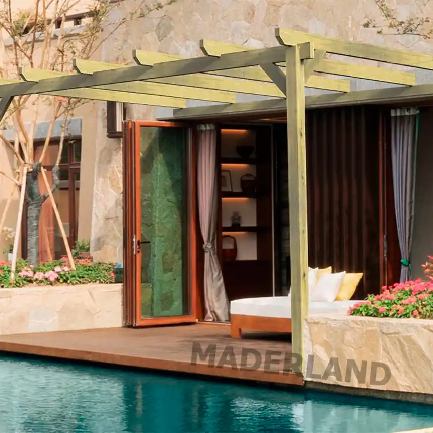 Pérgola Adosasa Narbona 1 Pérgola Adosasa Narbona