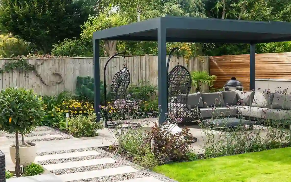 Pérgola barata