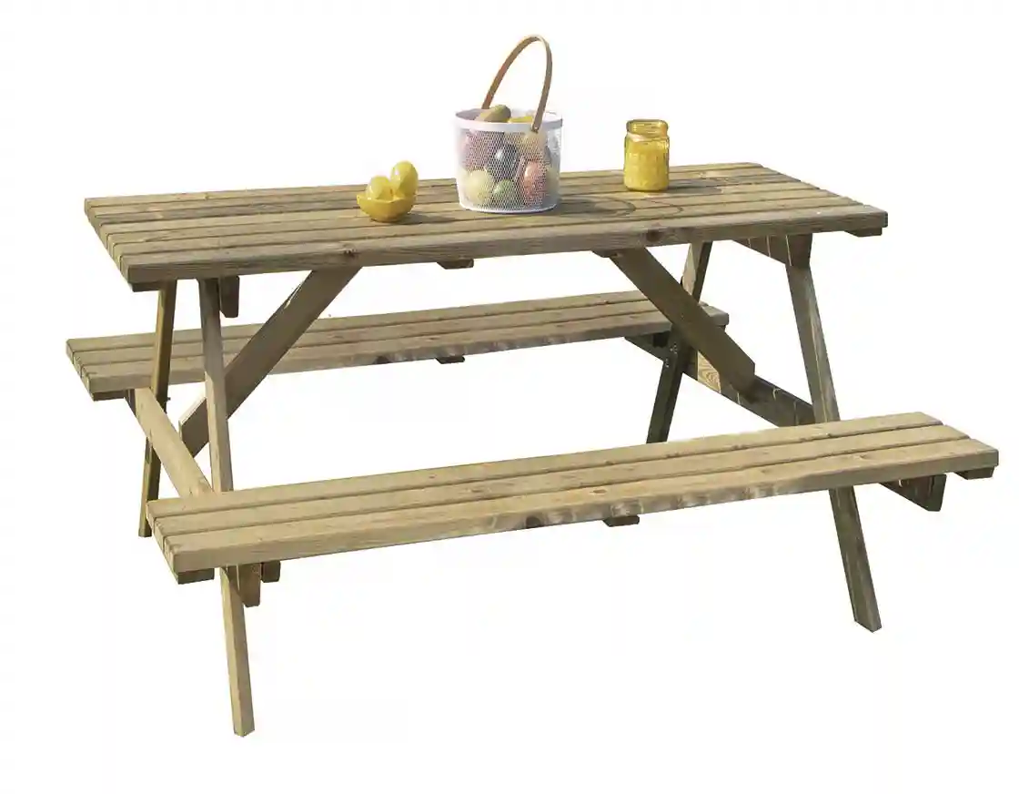 Mesa Picnic Extra de Madera 2 Picnic Extra