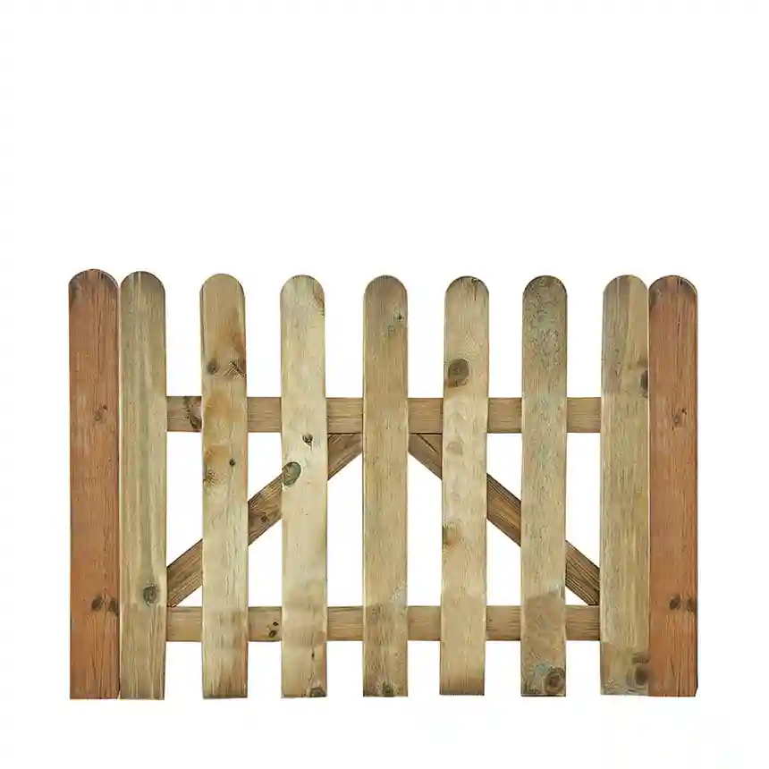 Atenea Door - Puerta valla clasica madera 2 Puerta Atenea Fence 003