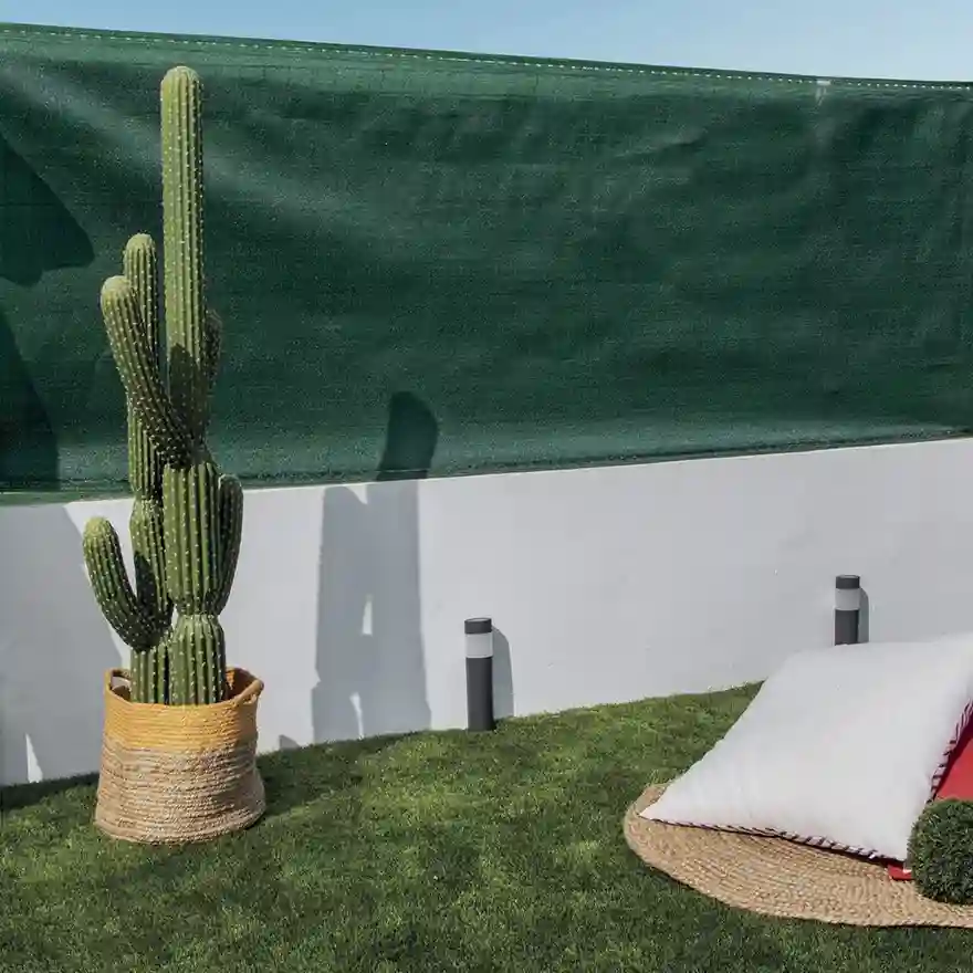 Malla Ocultación Recynet Basic Verde 2 x 100 m 1 Recynet basic verde