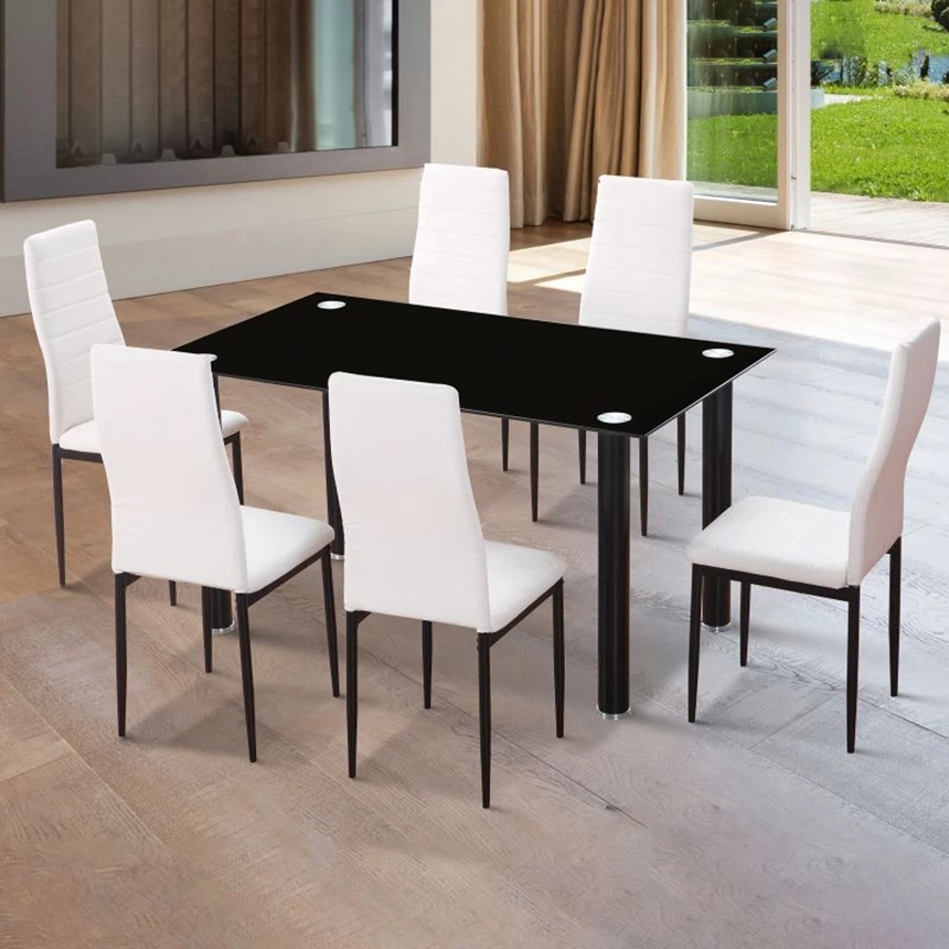 Pack 6 sillas de comedor Emil blanco 3 Silla comedor Emil blanco 001
