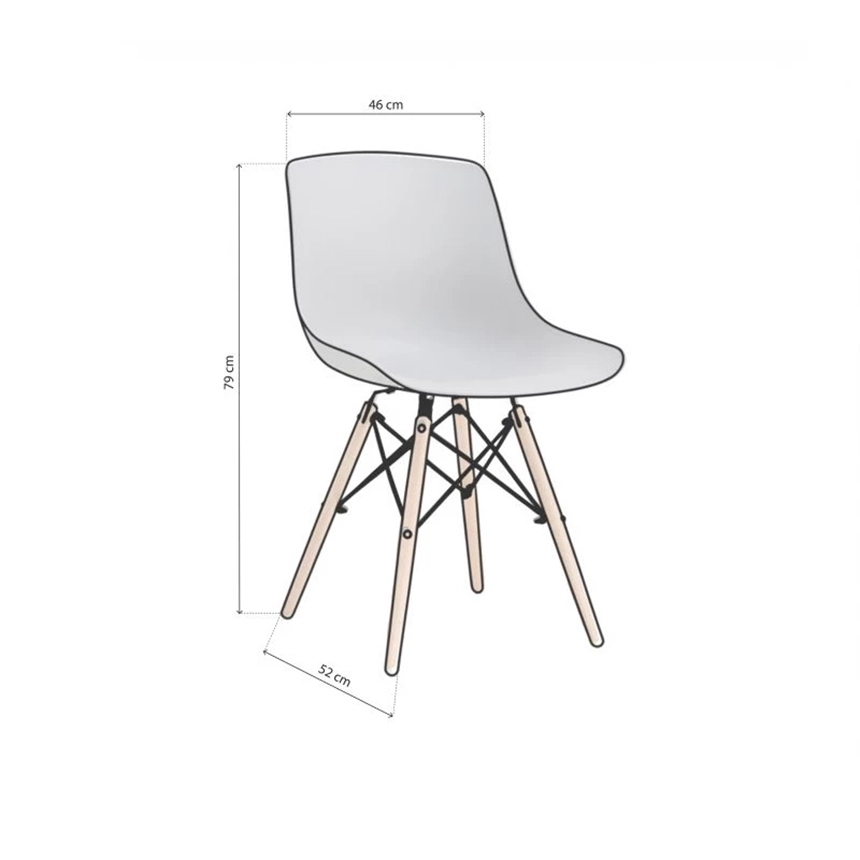Pack 4 sillas de comedor Freddie 4 Silla comedor Freddie 003