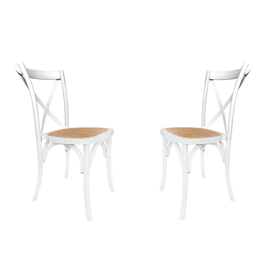 Pack 2 sillas de comedor Provence blanco 4 Silla comedor Provenze blanco 001