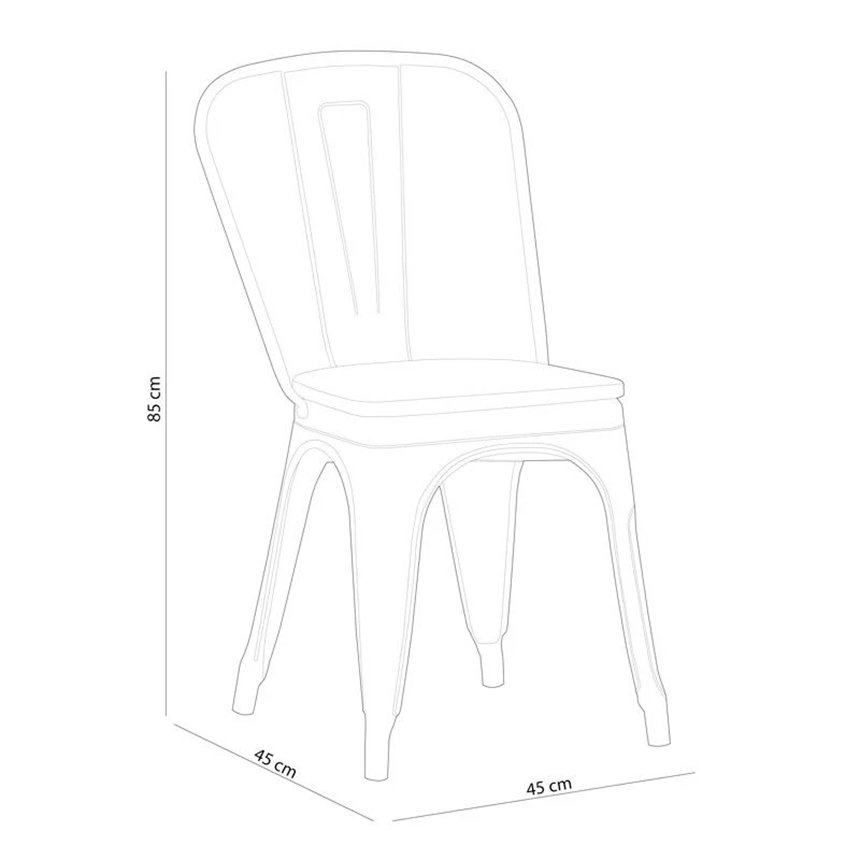 Pack 4 sillas de comedor Tulix Lux 3 Silla comedor Tulix Lux 003